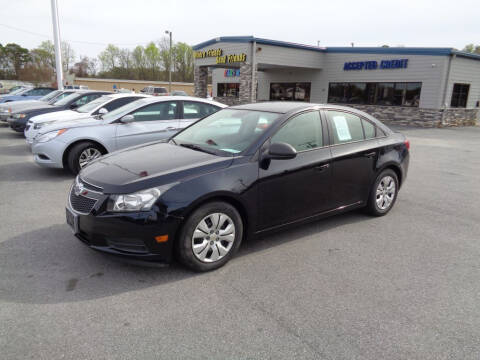 2014 Chevrolet Cruze for sale at KARS R US of Spartanburg LLC in Spartanburg SC