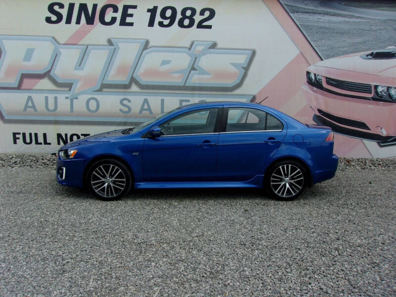 2017 Mitsubishi Lancer for sale at Pyles Auto Sales in Kittanning PA
