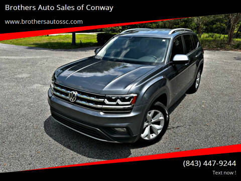 2019 Volkswagen Atlas for sale at Brothers Auto Sales of Conway in Conway SC