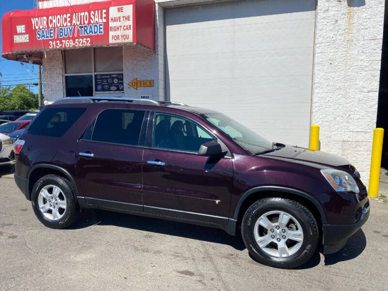 2009 GMC Acadia SLE-1