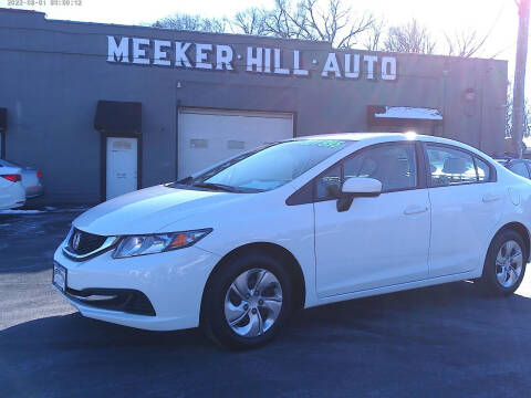 2015 Honda Civic for sale at Meeker Hill Auto Sales in Germantown WI