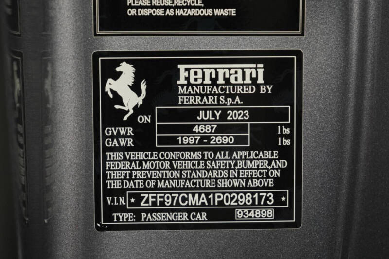 2023 Ferrari 812 GTS