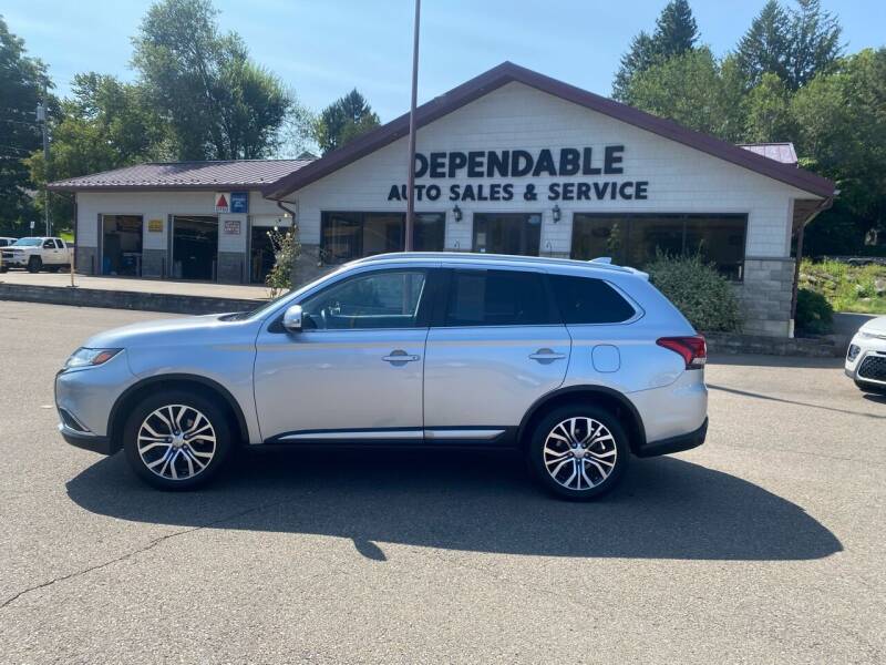 2017 Mitsubishi Outlander for sale at Dependable Auto Sales and Service in Binghamton NY
