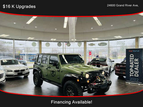 2017 Jeep Wrangler Unlimited for sale at CarDome in Detroit MI
