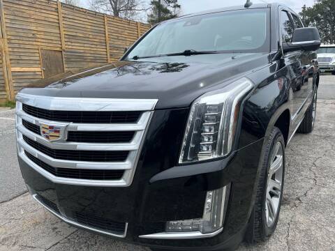 2017 Cadillac Escalade for sale at G-Brothers Auto Brokers in Marietta GA