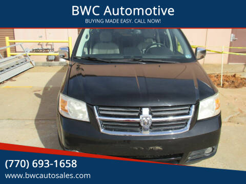 2008 Dodge Grand Caravan for sale at BWC Automotive in Kennesaw GA