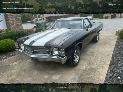 1971 Chevrolet El Camino for sale at Discount Auto Sales in Liberty KY