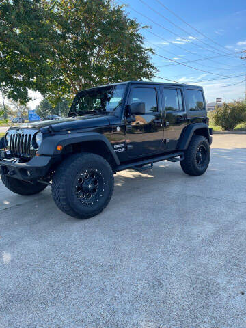 2013 Jeep Wrangler Unlimited for sale at BARROW MOTORS in Campbell TX