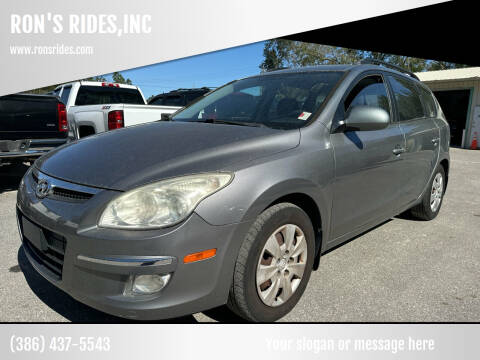 2010 Hyundai Elantra Touring for sale at RON'S RIDES,INC in Bunnell FL