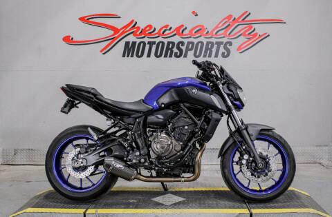 2018 Yamaha MT-07