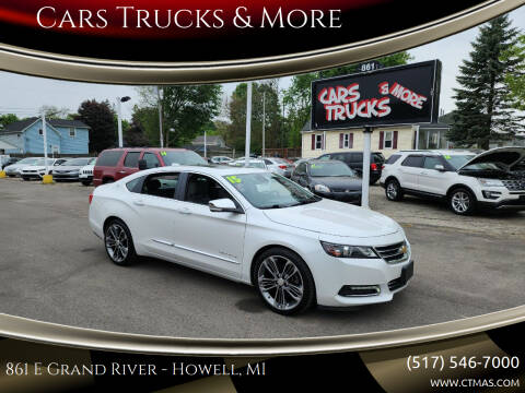 2015 Chevrolet Impala for sale at Cars Trucks & More in Howell MI