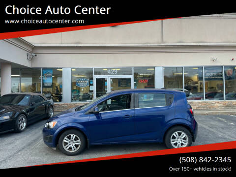 2013 Chevrolet Sonic for sale at Choice Auto Center in Shrewsbury MA