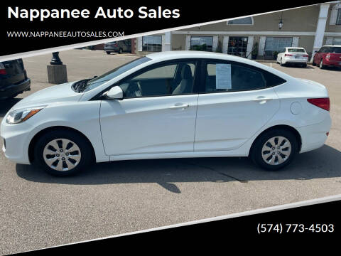2015 Hyundai Accent for sale at Nappanee Auto Sales in Nappanee IN