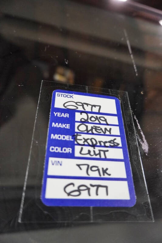 2019 Chevrolet Express LS 3500