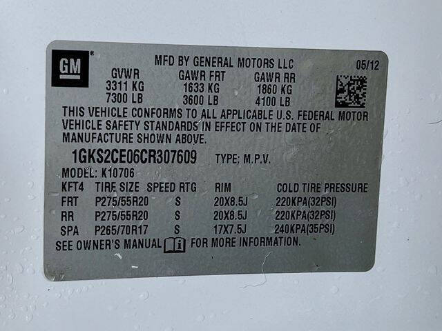 2012 GMC Yukon SLT