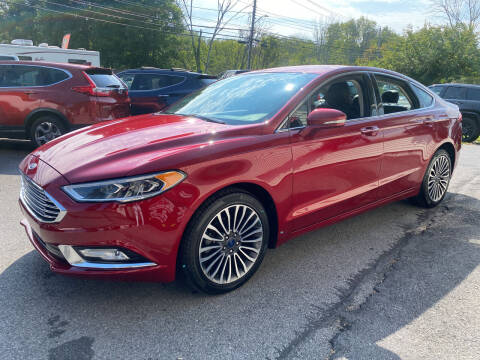 2017 Ford Fusion for sale at COUNTRY SAAB OF ORANGE COUNTY in Florida NY