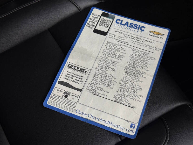 2016 Chevrolet Suburban LT