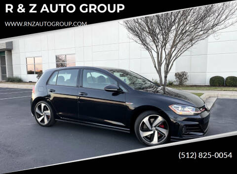 2018 Volkswagen Golf GTI for sale at R & Z AUTO GROUP in Austin TX