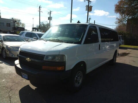 2019 chevrolet express sale extended passenger van