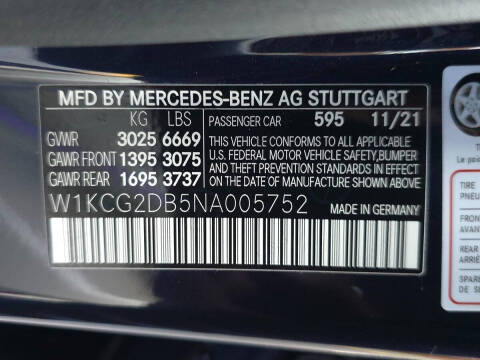 2022 Mercedes-Benz EQS EQS 450+