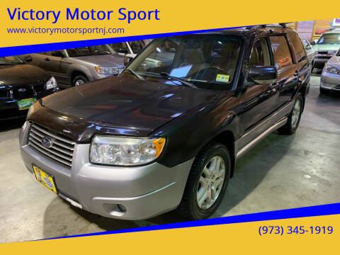 2008 Subaru Forester for sale at Victory Motor Sport in Paterson NJ