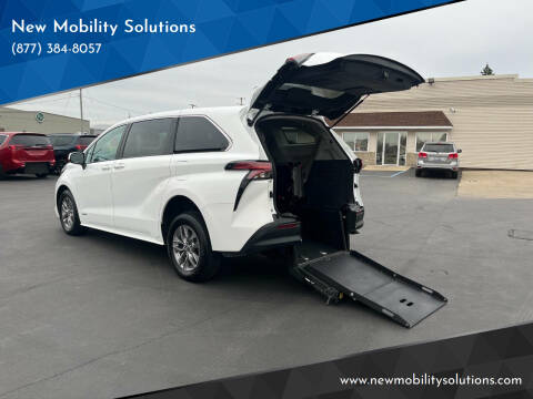 2021 Toyota Sienna for sale at New Mobility Solutions in Jackson MI