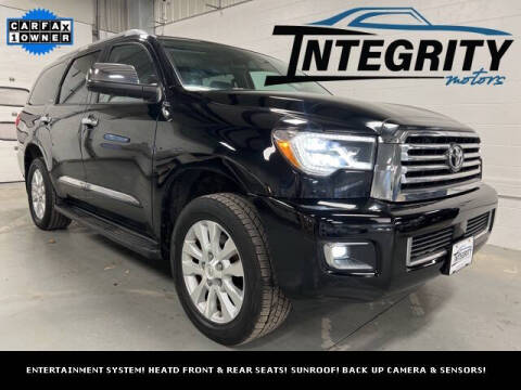 2018 Toyota Sequoia for sale at Integrity Motors, Inc. in Fond Du Lac WI