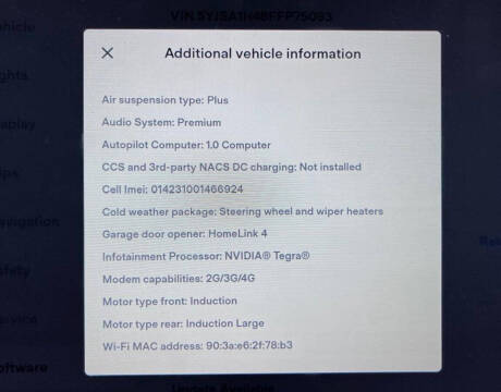 2015 Tesla Model S P85D