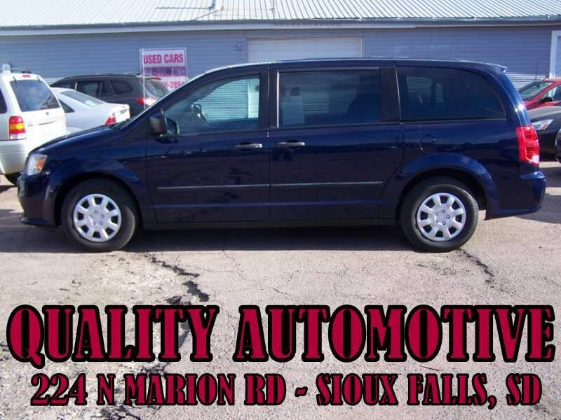 2012 Dodge Grand Caravan for sale at Quality Automotive in Sioux Falls SD