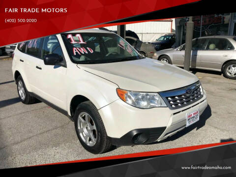 2011 Subaru Forester for sale at FAIR TRADE MOTORS in Bellevue NE