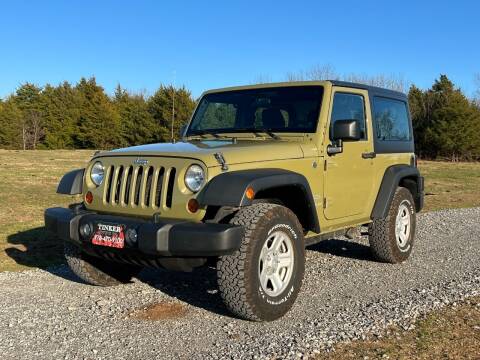 2013 Jeep Wrangler for sale at TINKER MOTOR COMPANY in Indianola OK