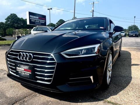 2018 Audi A5 for sale at Premium Motor's LLC in Norfolk VA