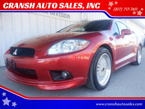 2009 Mitsubishi Eclipse for sale at CRANSH AUTO SALES, INC in Arlington TX