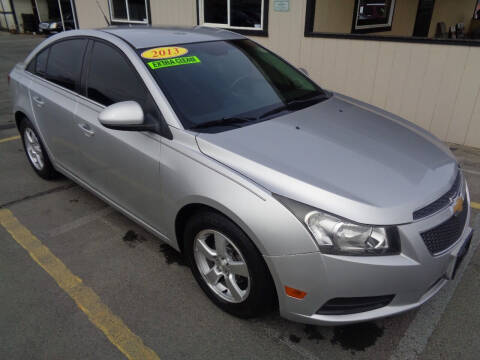 2013 Chevrolet Cruze for sale at BBL Auto Sales in Yakima WA