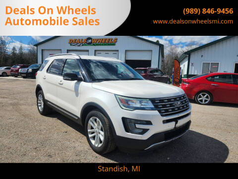 2016 Ford Explorer for sale at Deals On Wheels Automobile Sales in Standish MI