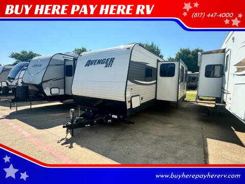 2017 Prime Time RV Avenger 27RBS for sale at BUY HERE PAY HERE RV in Burleson TX