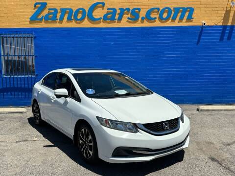 2014 Honda Civic for sale at Zano Cars in Tucson AZ