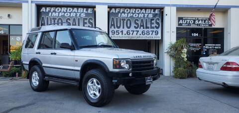 2003 Land Rover Discovery for sale at Affordable Imports Auto Sales in Murrieta CA