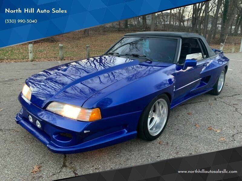 1990 Ford Mustang for sale at North Hill Auto Sales in Akron OH