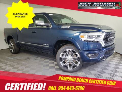 2023 RAM 1500 for sale at PHIL SMITH AUTOMOTIVE GROUP - Joey Accardi Chrysler Dodge Jeep Ram in Pompano Beach FL