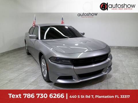 2018 Dodge Charger for sale at AUTOSHOW SALES & SERVICE in Plantation FL