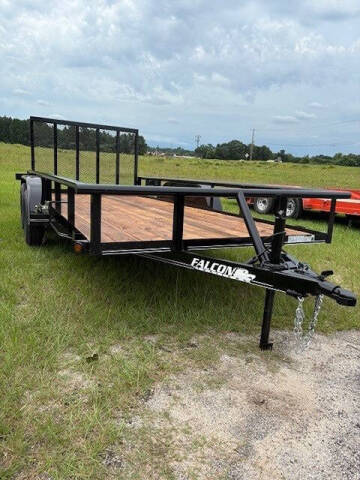 2025 Falcon Trailer 77x16 Tandem 3500lb Axles