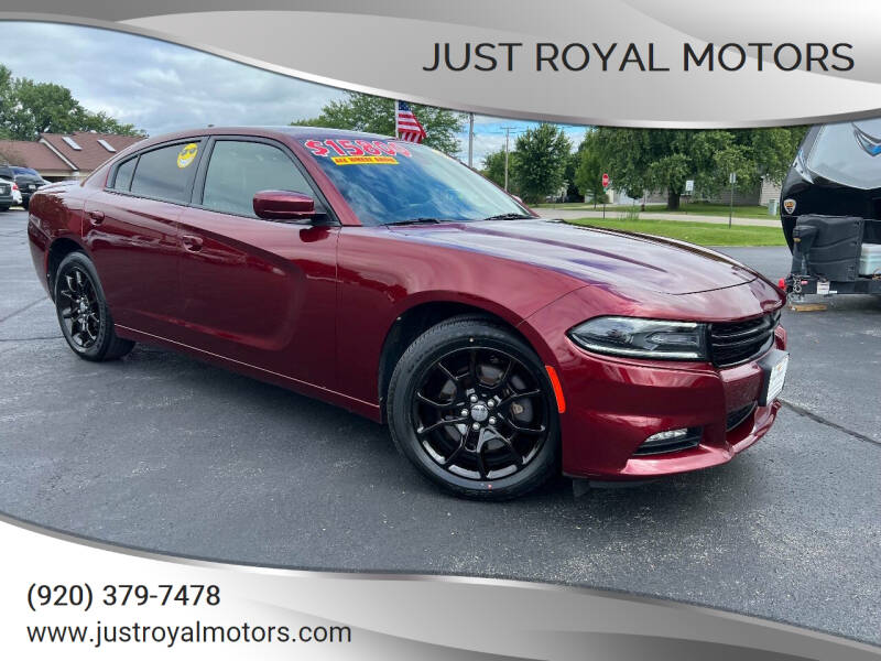 2017 Dodge Charger for sale at Just Royal Motors in Omro WI