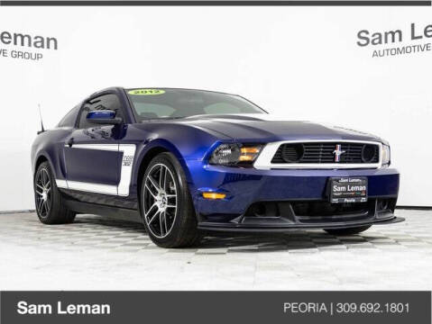 2012 Ford Mustang for sale at Sam Leman Chrysler Jeep Dodge of Peoria in Peoria IL