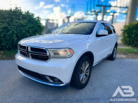 2014 Dodge Durango for sale at AUTO BURGOS in Hollywood FL