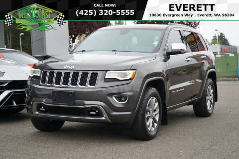 2016 Jeep Grand Cherokee for sale at West Coast AutoWorks -Edmonds in Edmonds WA