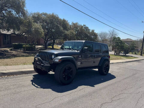 2018 Jeep Wrangler Unlimited for sale at First Gear Automotive in San Antonio TX