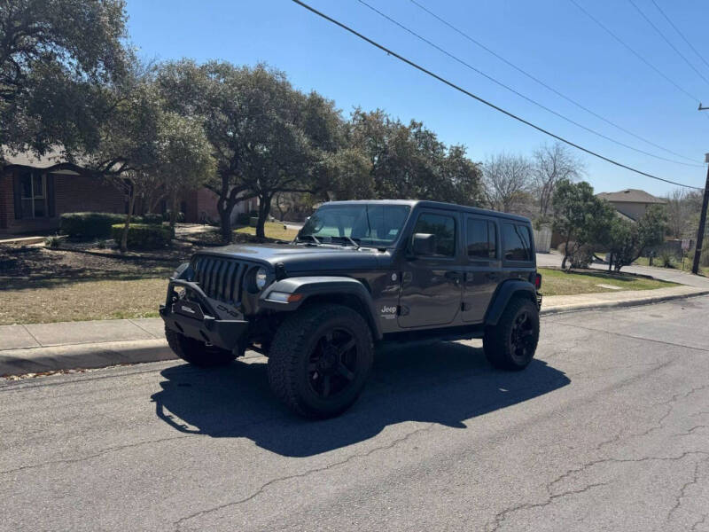 2018 Jeep Wrangler Unlimited for sale at First Gear Automotive in San Antonio TX