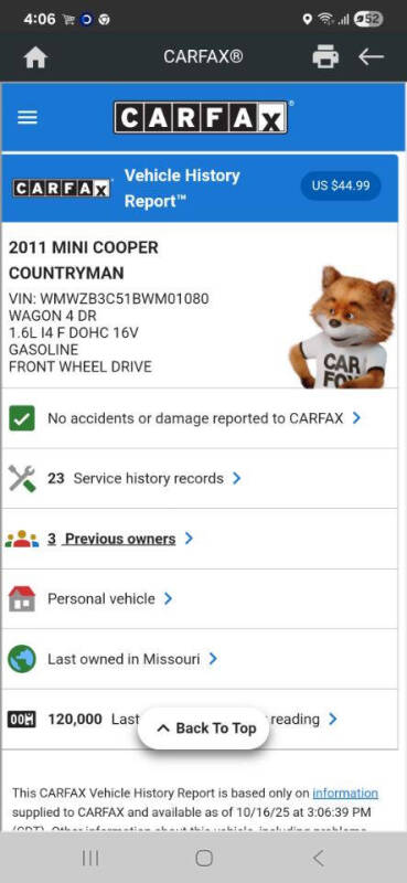 2011 MINI Cooper Countryman