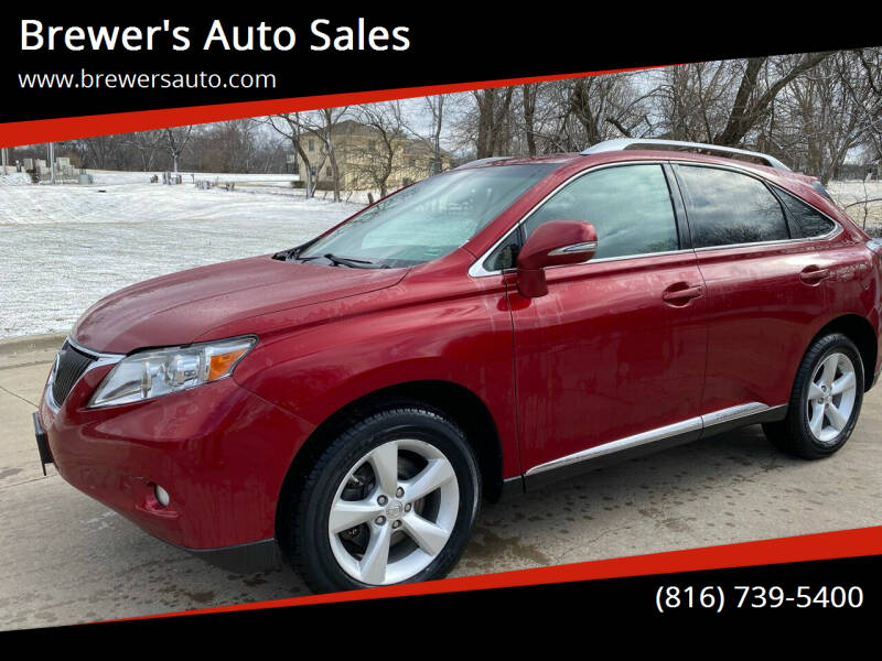 2012 Lexus RX 350 for sale at Brewer's Auto Sales in Greenwood MO